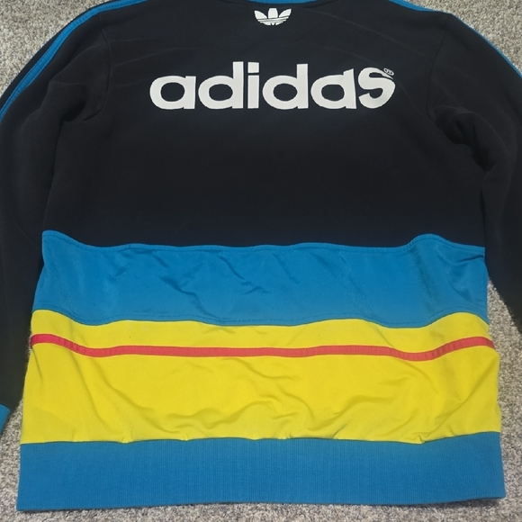 ADIDAS● SZ LRG ● MULTI COLOR SWEATER AS SEEN ON SNOOP DOG - Picture 7 of 10